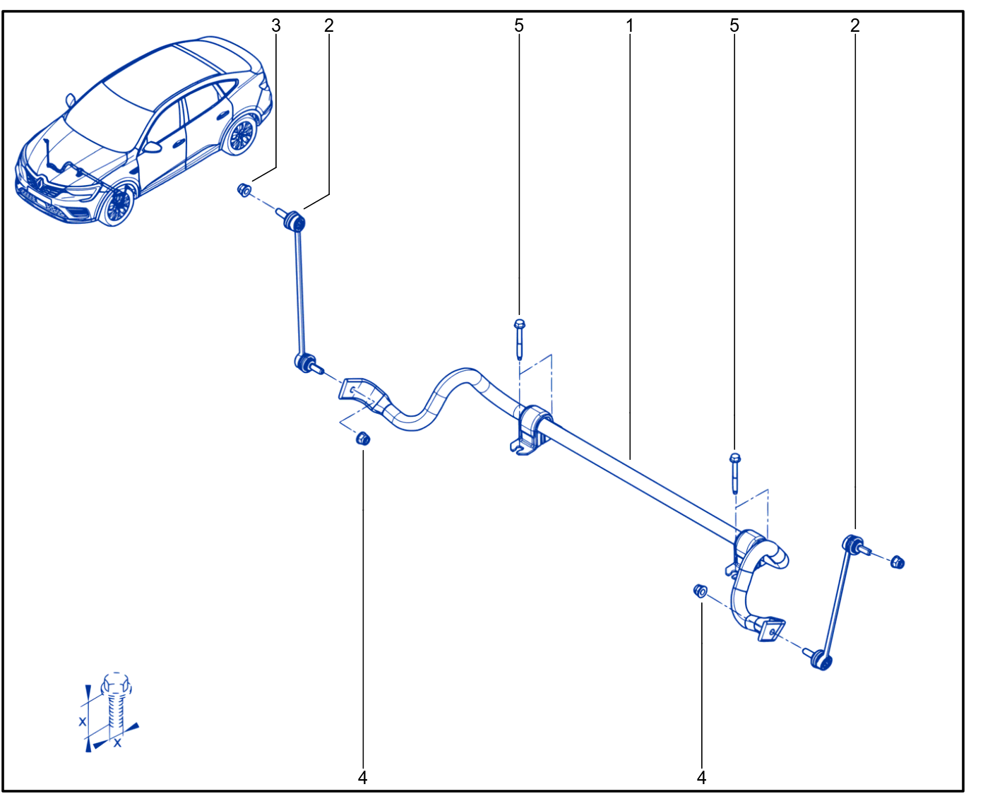 Front Anti-Roll Bar - 01099930