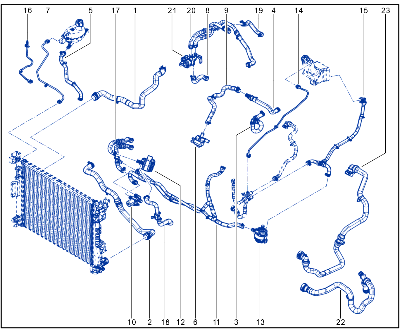 Coolant Circuit - 01099997
