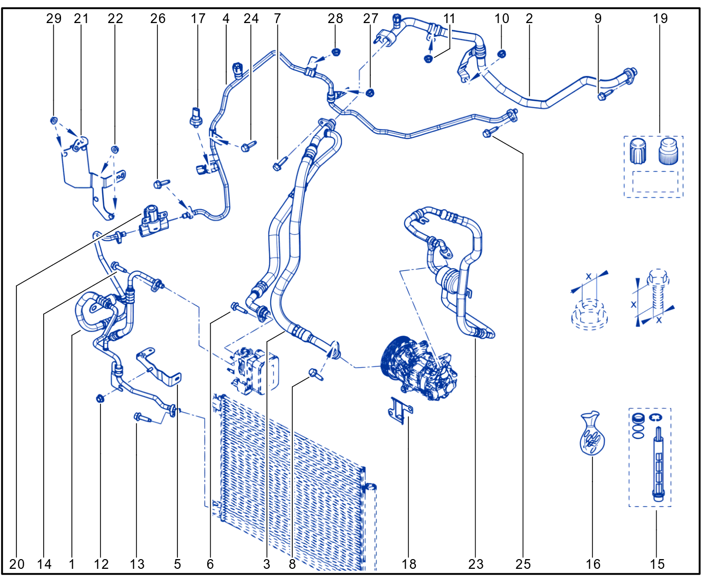 Main Air Conditioning Circuit - 01100021