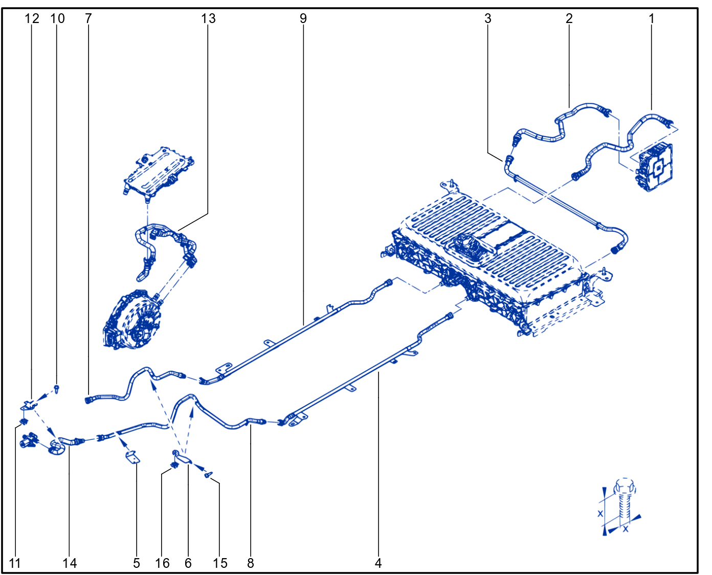 Coolant Circuit - 01100138