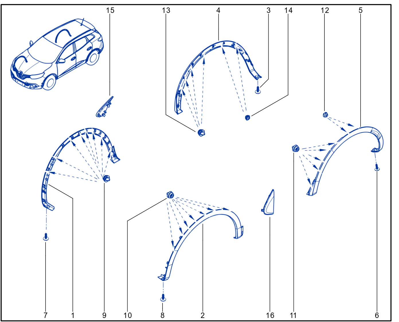 Aerodynamic Component - Side Step - 01100155