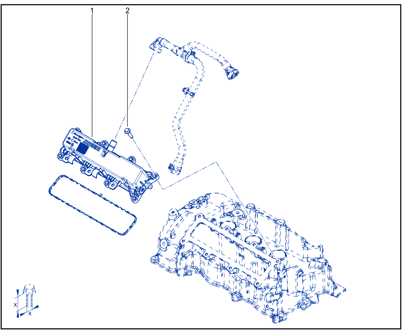 Oil Vapour Recirculation - 01100209