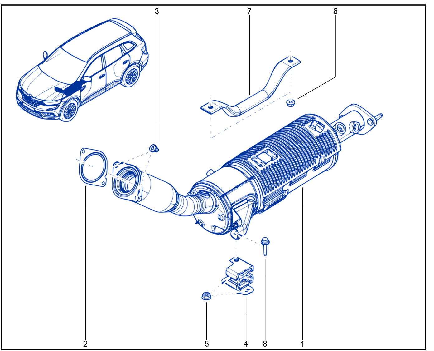 Exhaust Pipe - 01100232