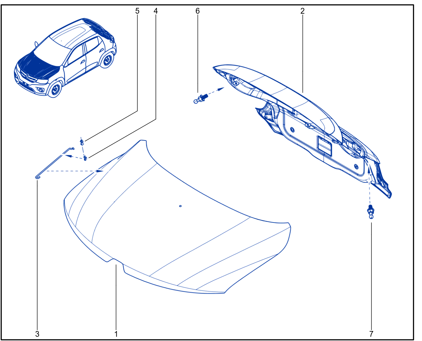 Front Opening Element Panelwork - 01100242