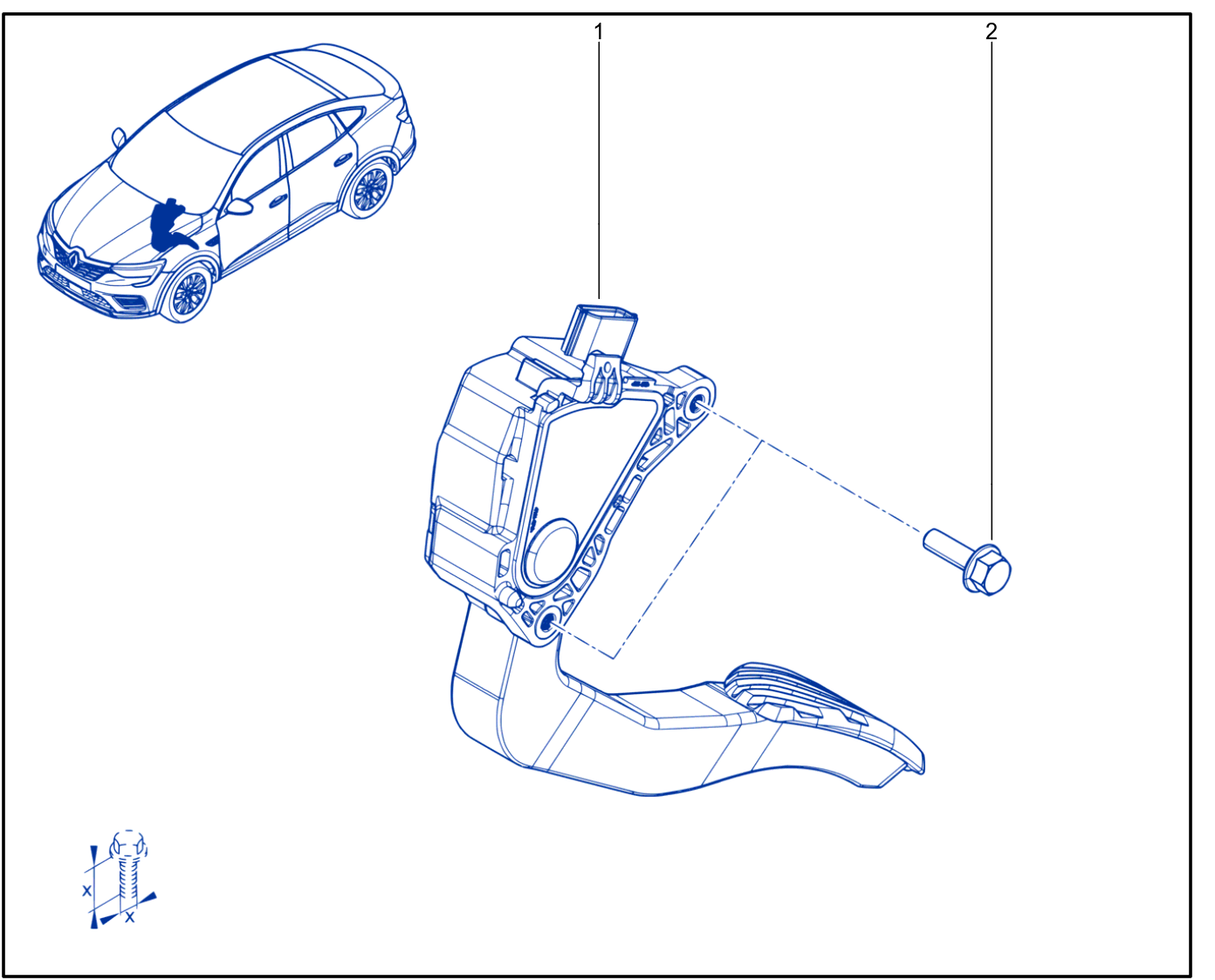 Pedal Assembly - 01100272