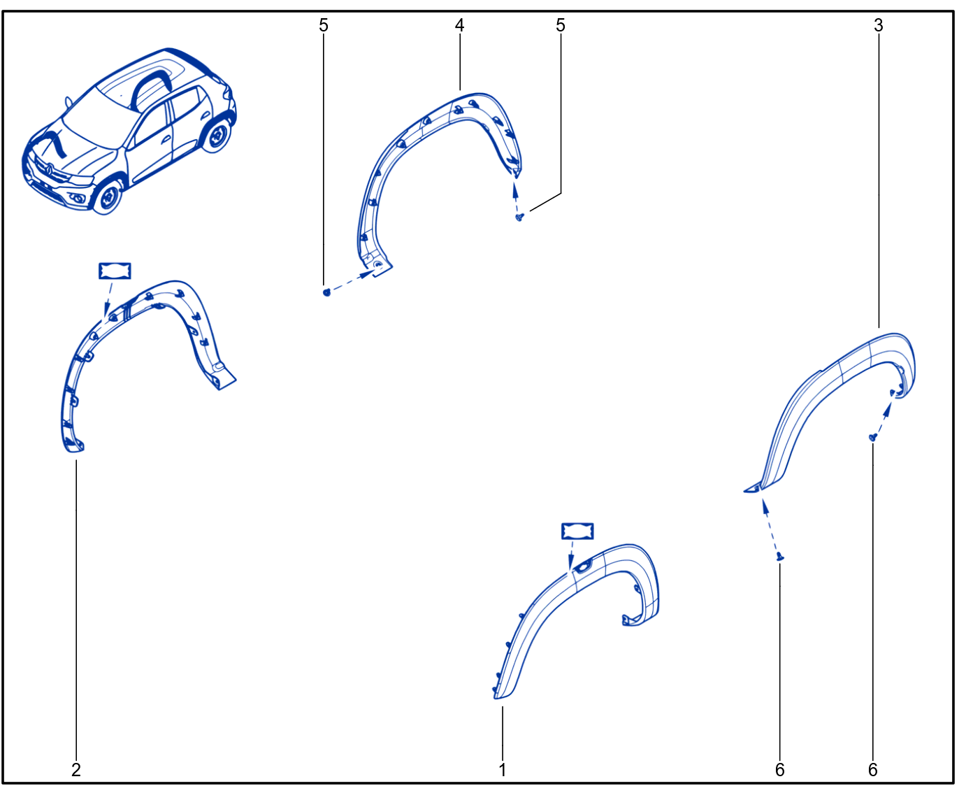 Aerodynamic Component - Side Step - 01100275