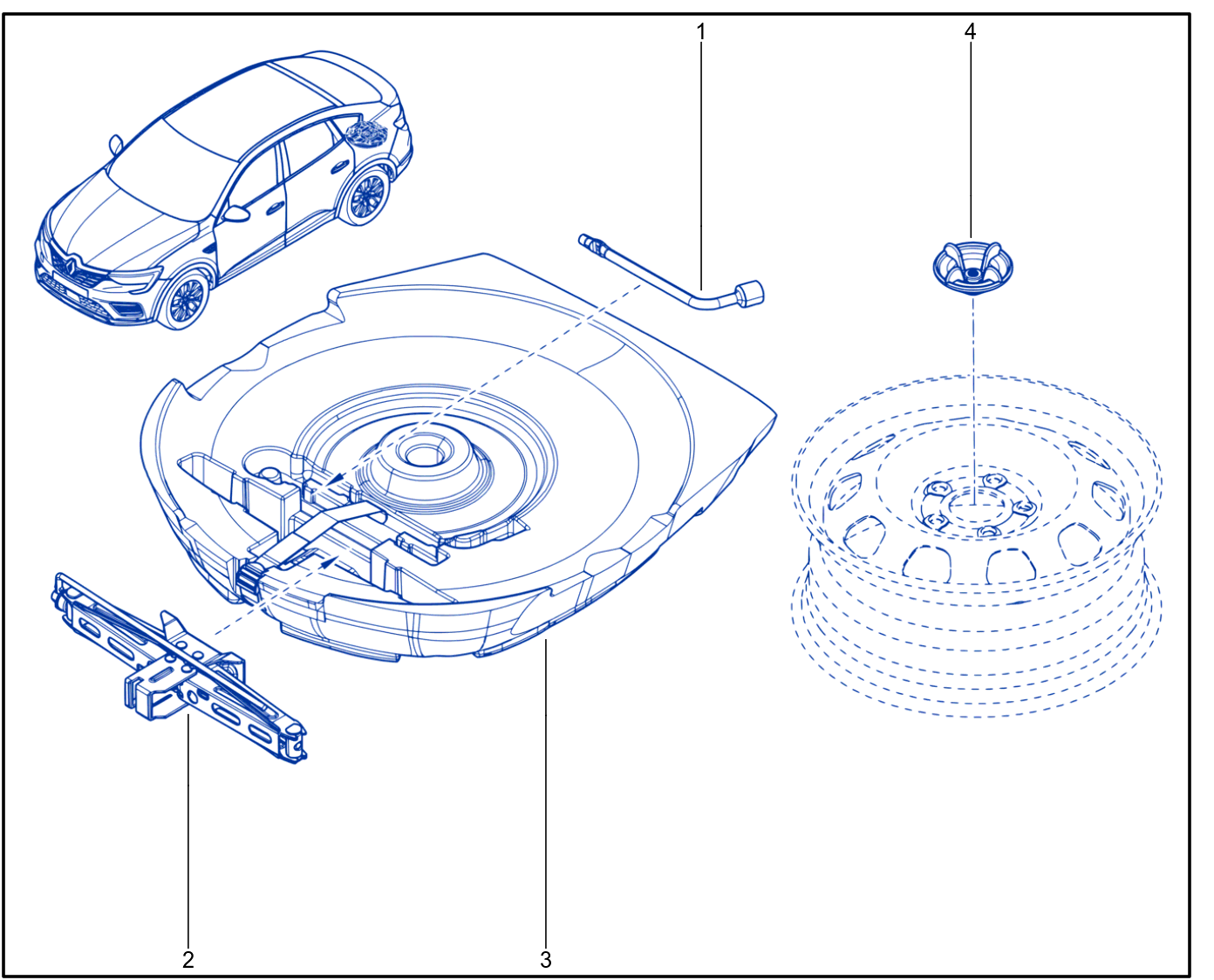 Jack And Anti-Puncture System - 01100295