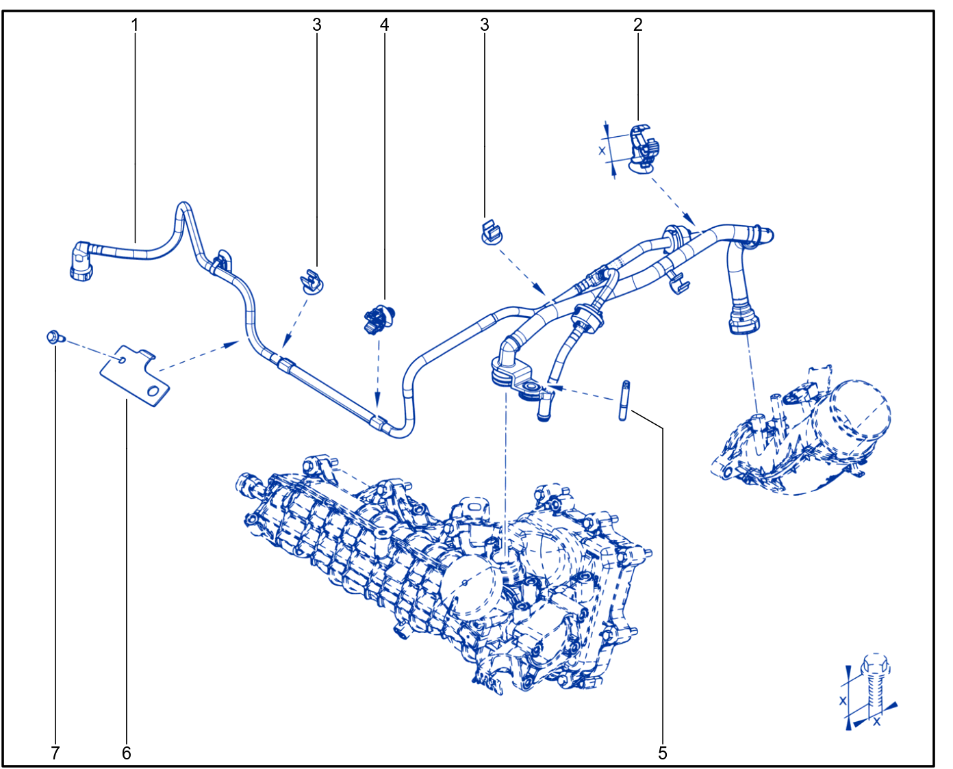 Oil Vapour Recirculation - 01100398