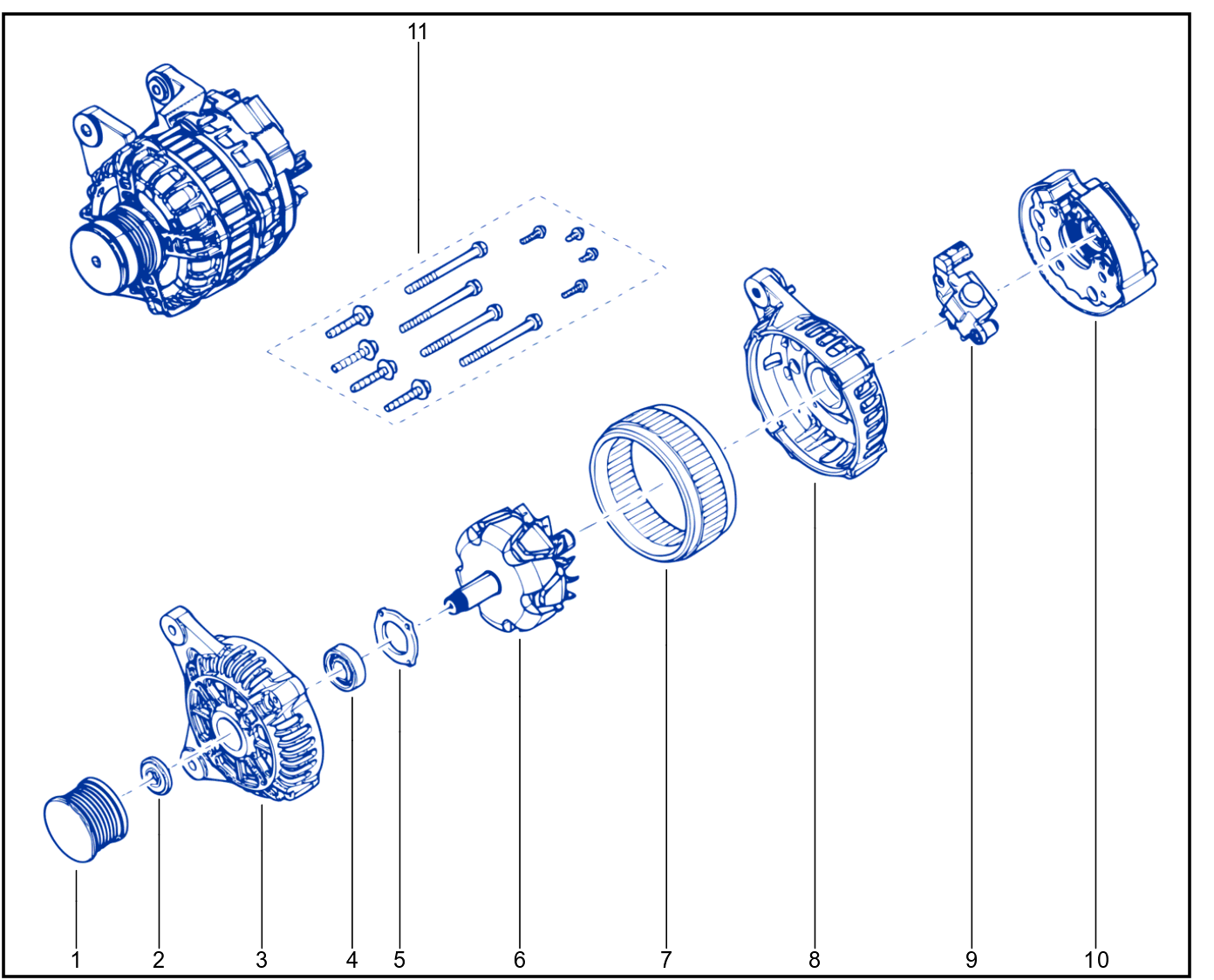 Alternator - 01100439