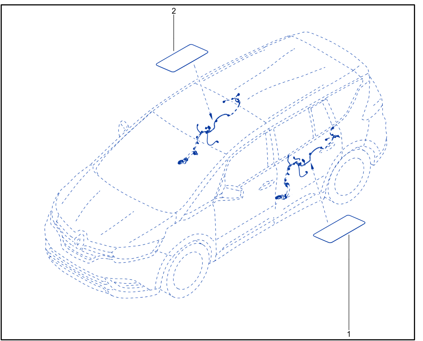 Wiring - Opening Element Components - 01100441