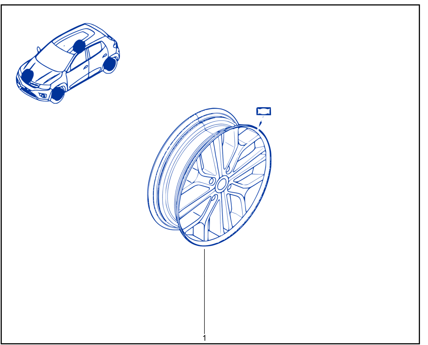 Wheel Nut - 01100468
