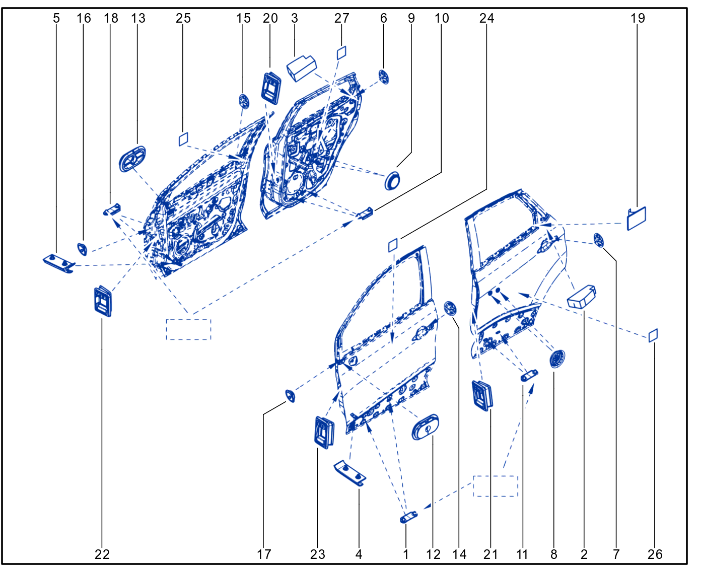 Sealing Of Non-Side Opening Elements - 01100565