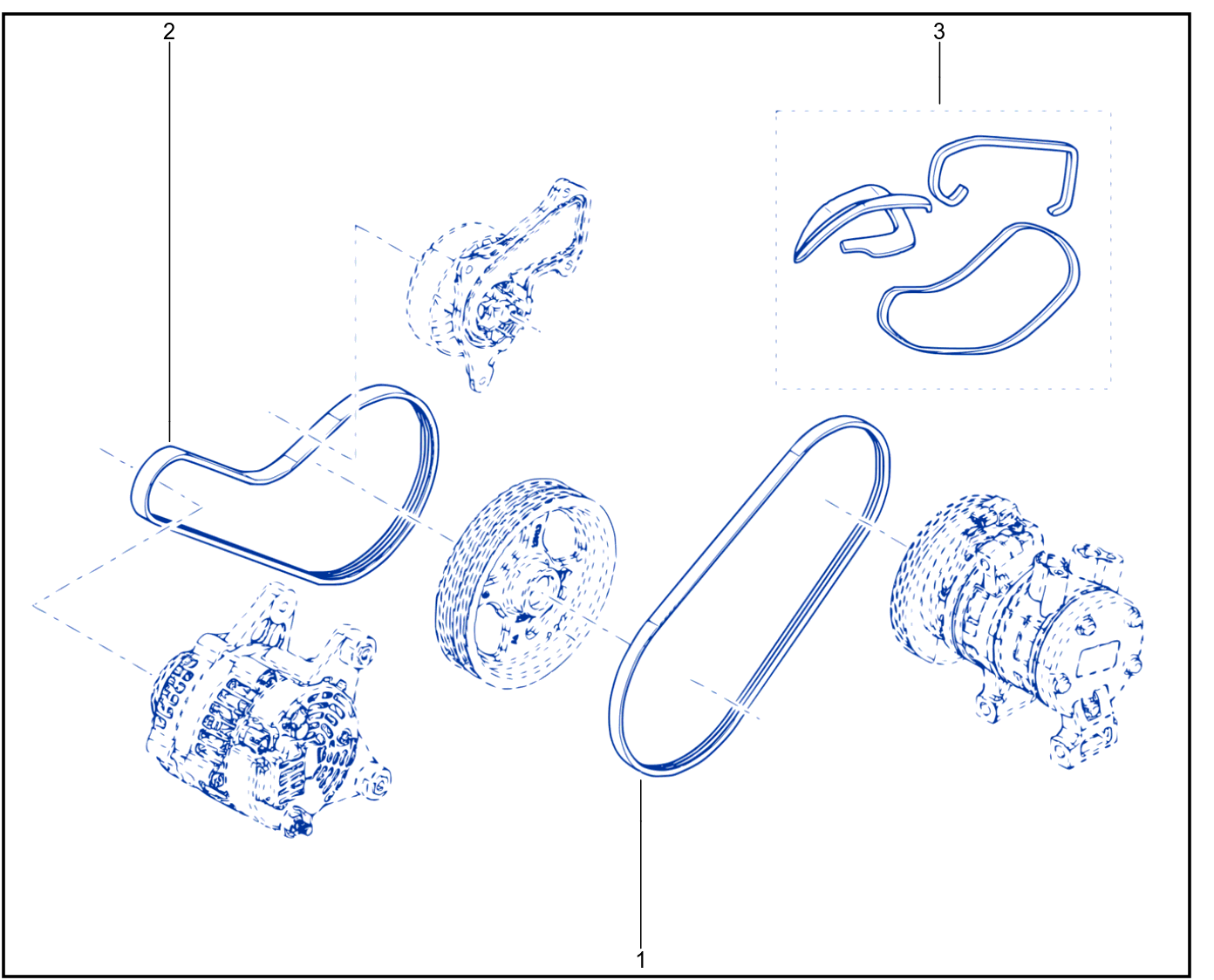 Tensioner - Belt - 01100714