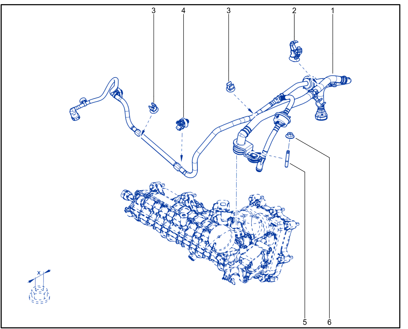 Oil Vapour Recirculation - 01100766
