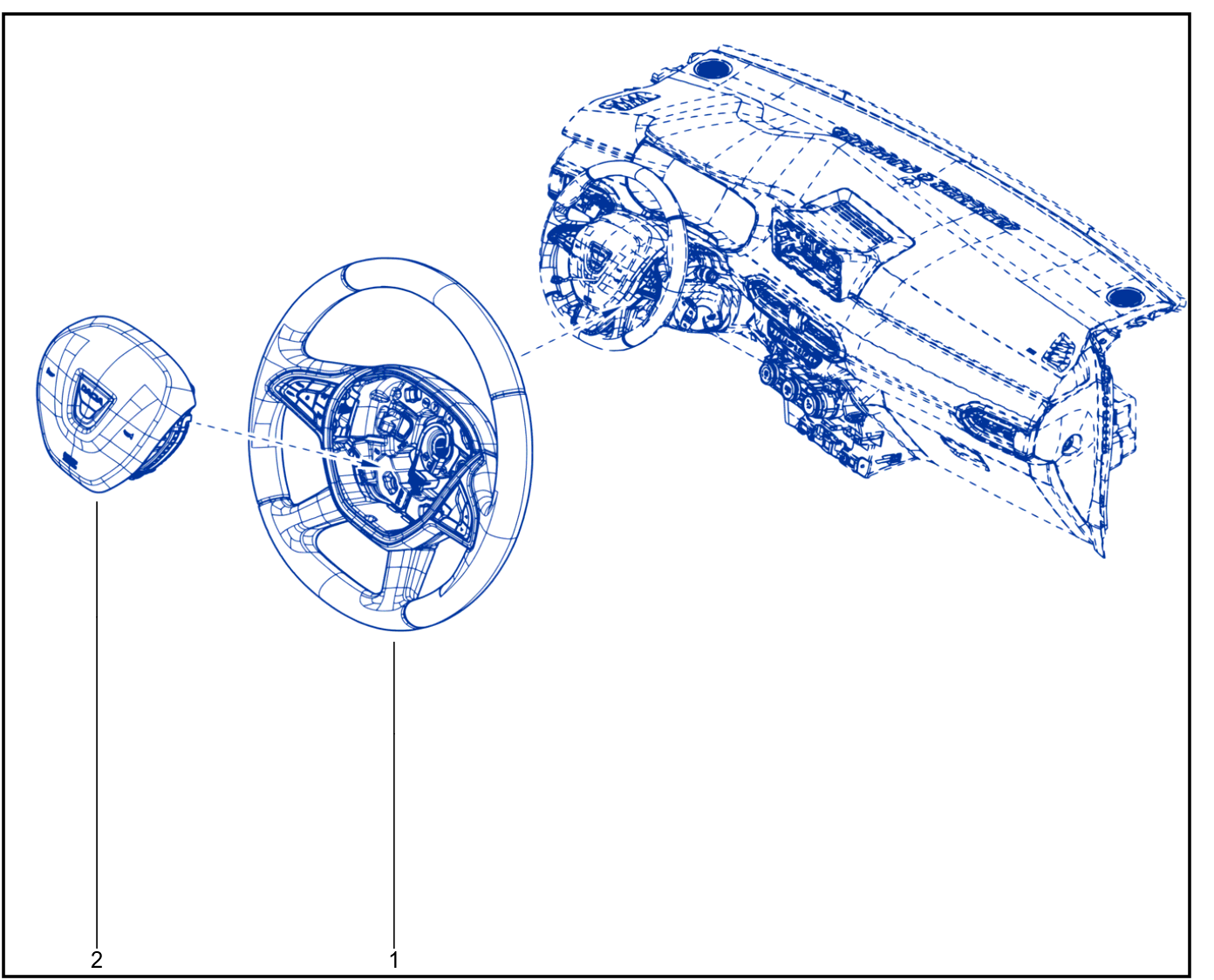 Steering Wheel - 01100783