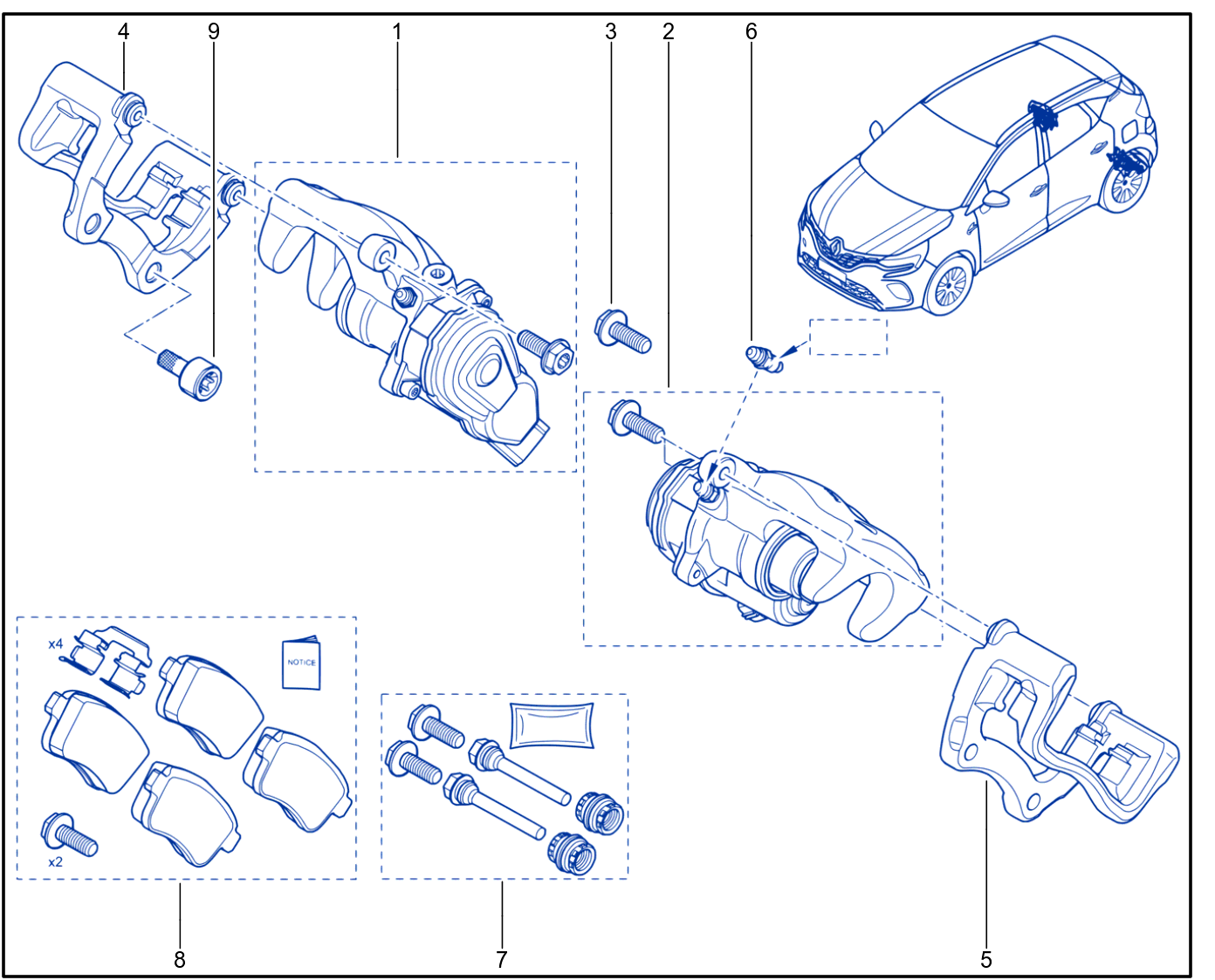 Rear Brake - 01100825