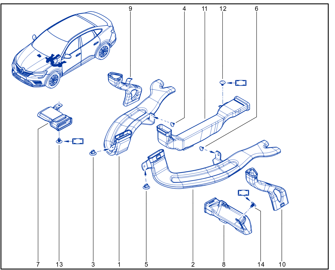 Air Distribution Circuit - 01100860