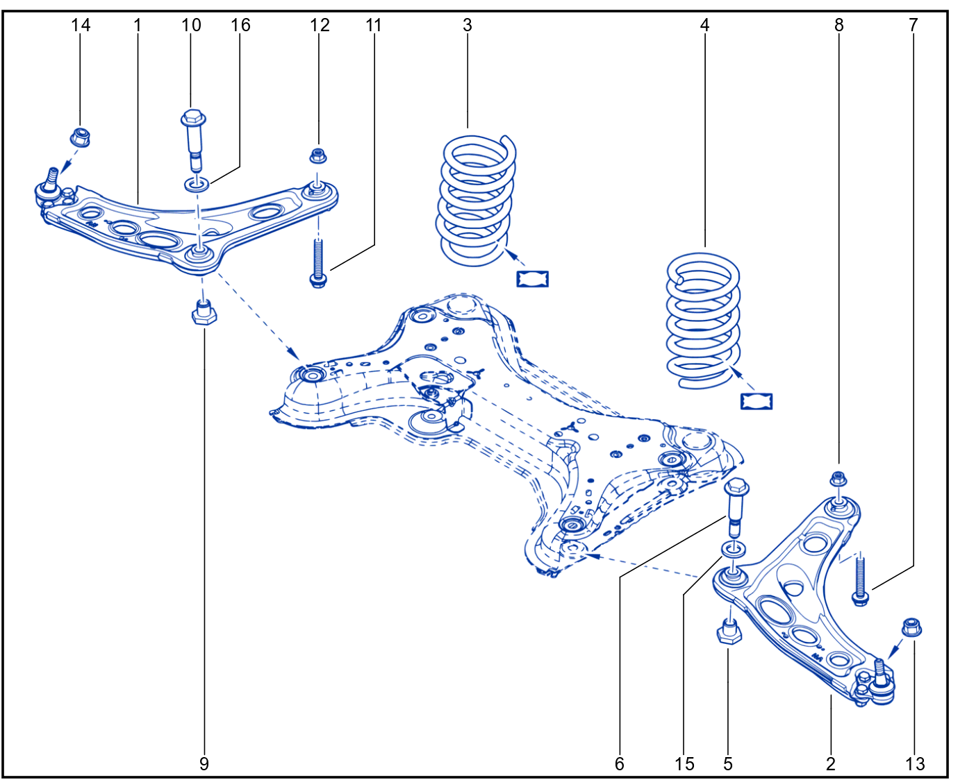 Front Axle Component - 01100877