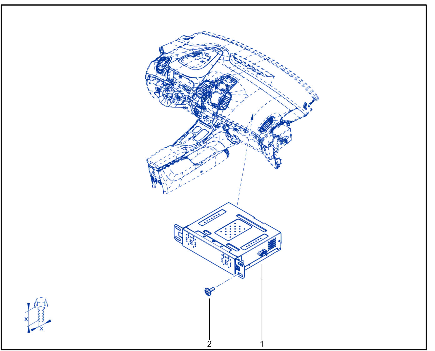 Radio And Equipment - Aerial - 01100974