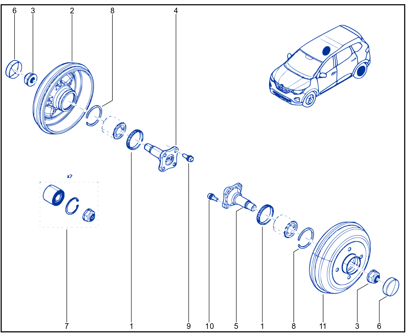 Rear Brake - 01101124
