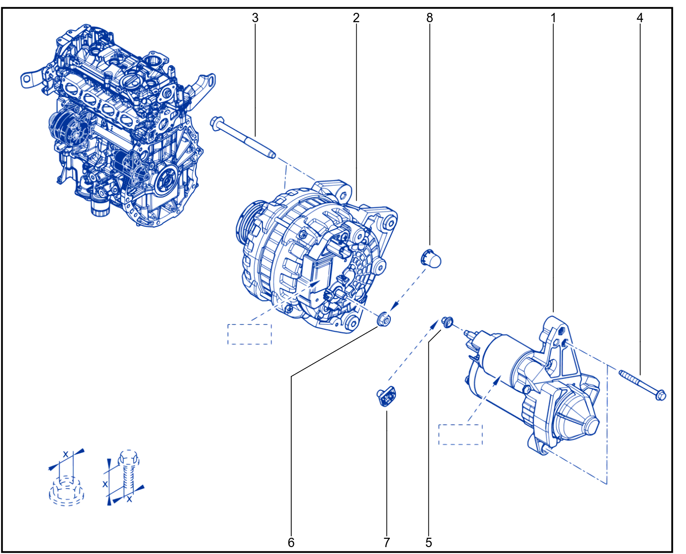 Starter Motor - 01101177