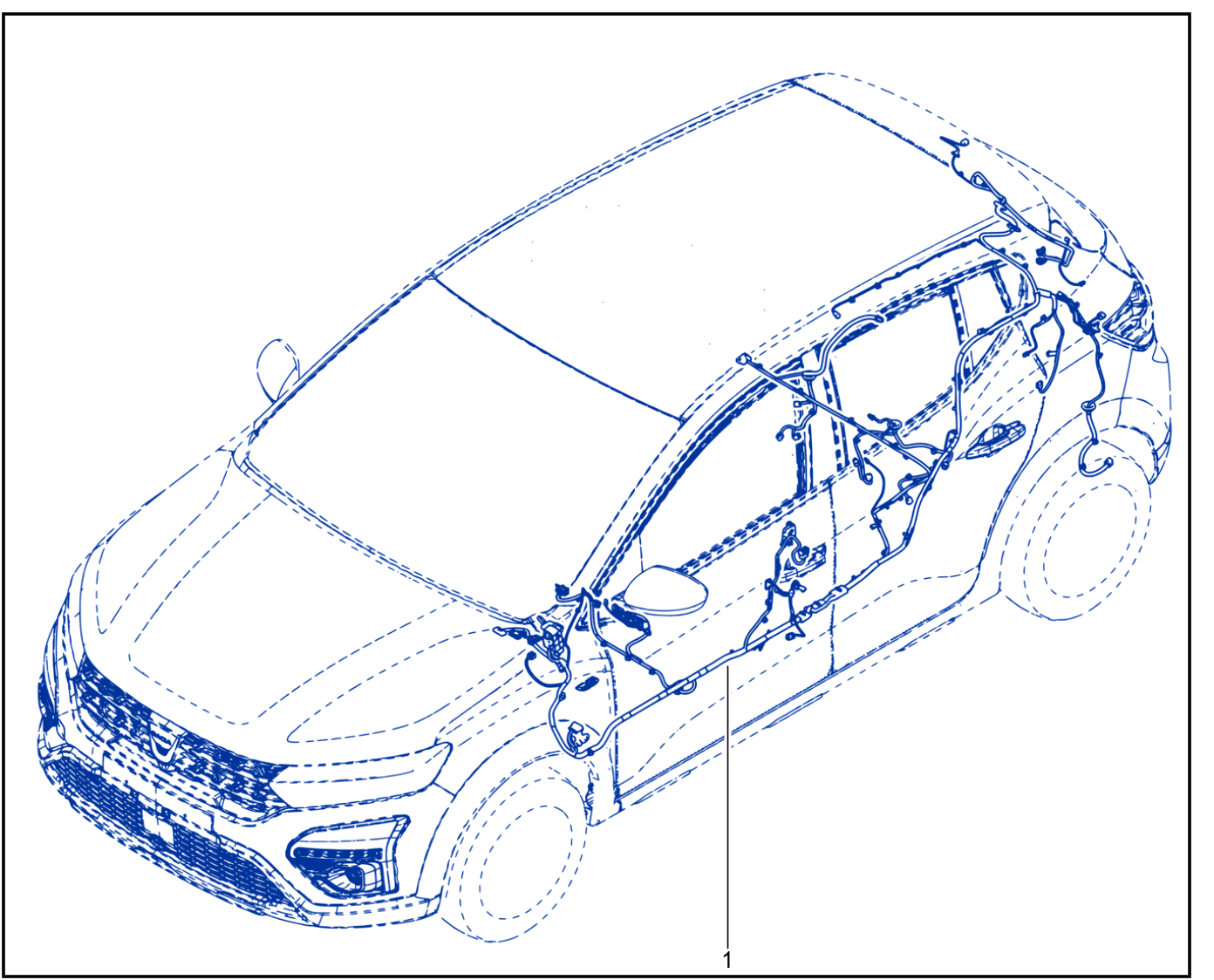 Wiring - Passenger Compartment Components - 01101228