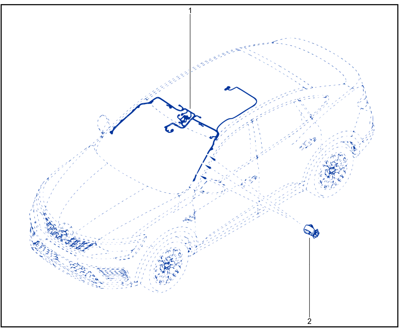 Wiring - Passenger Compartment Components - 01101328