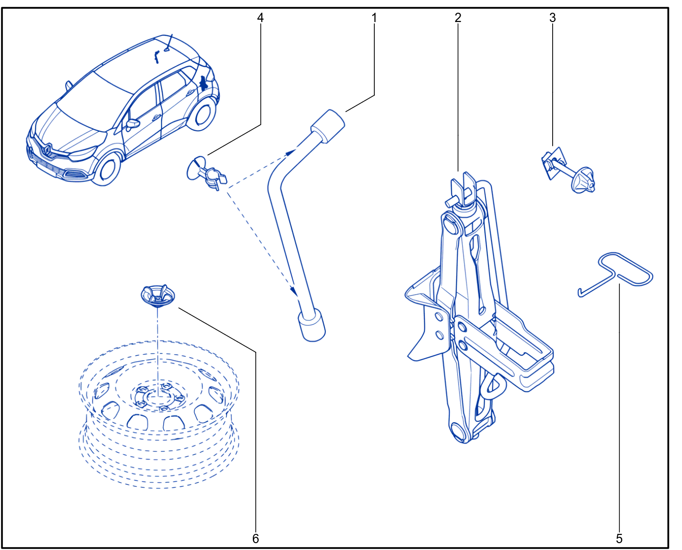 Jack And Anti-Puncture System - 01101406