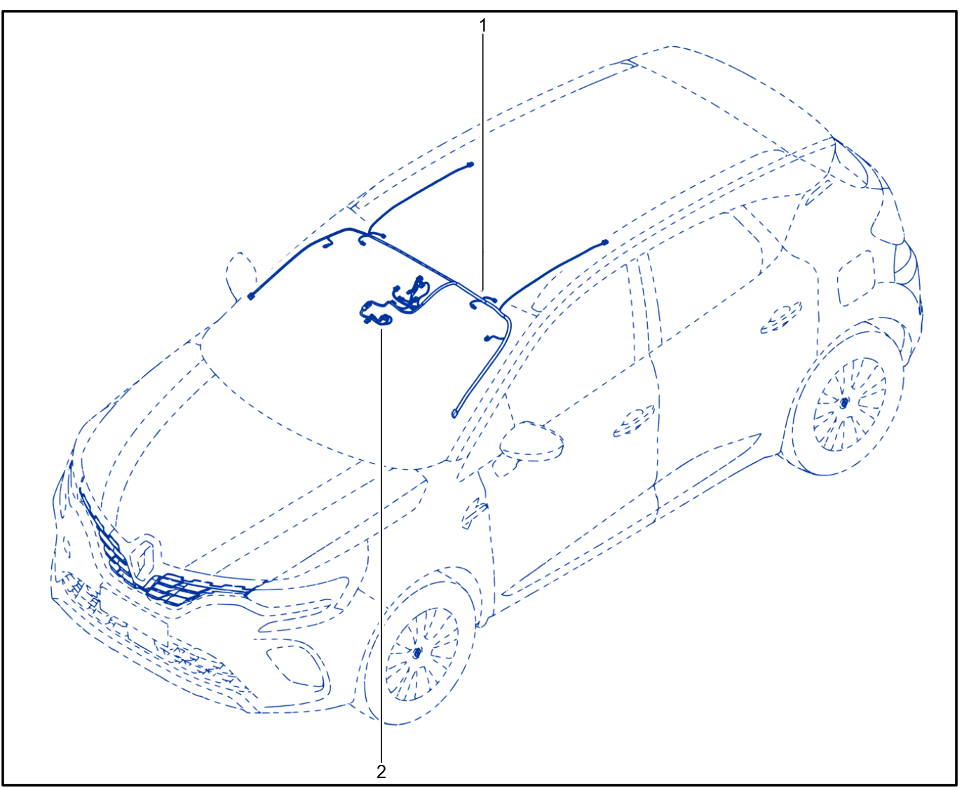 Wiring - Passenger Compartment Components - 01101565