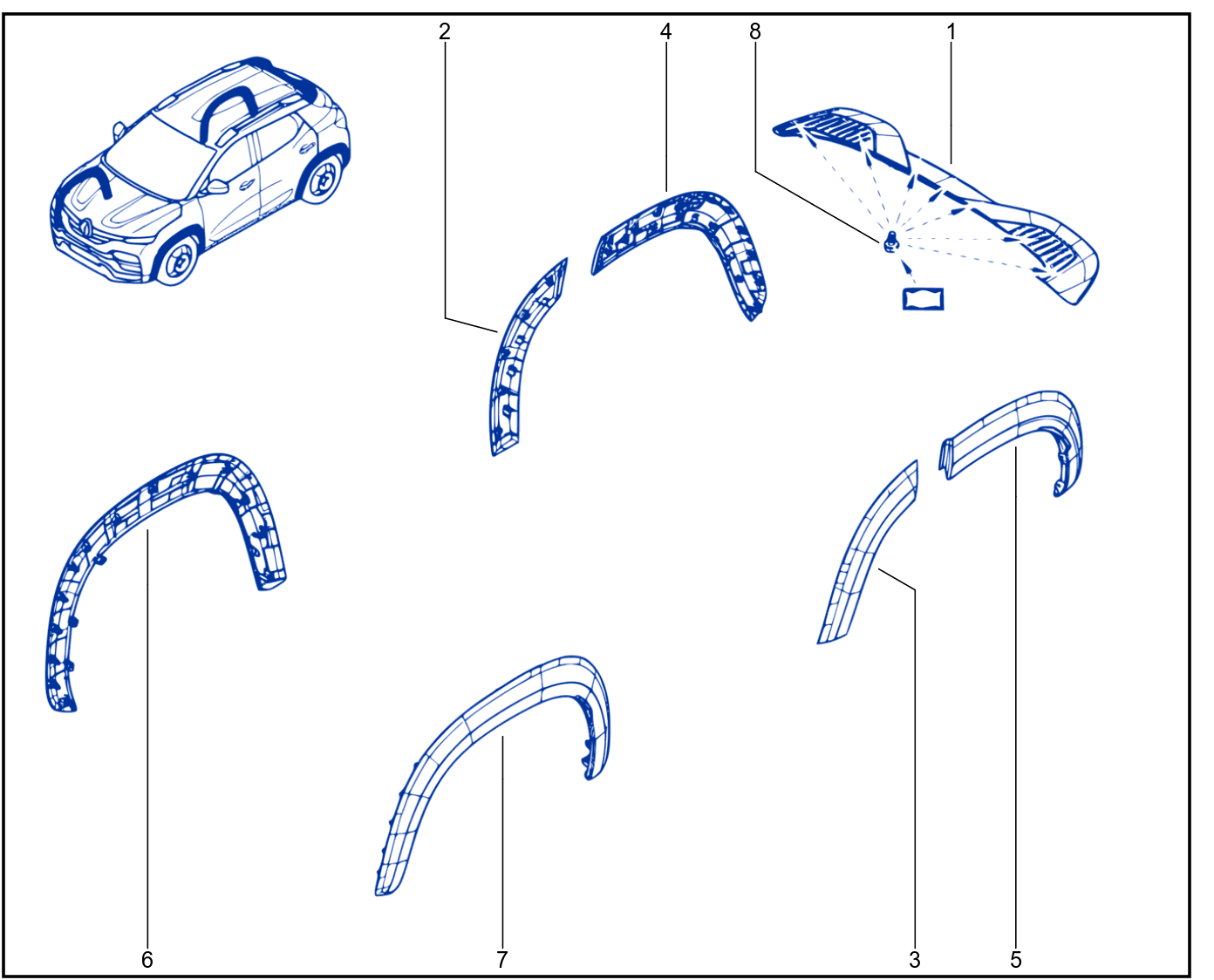 Aerodynamic Component - Side Step - 01101606