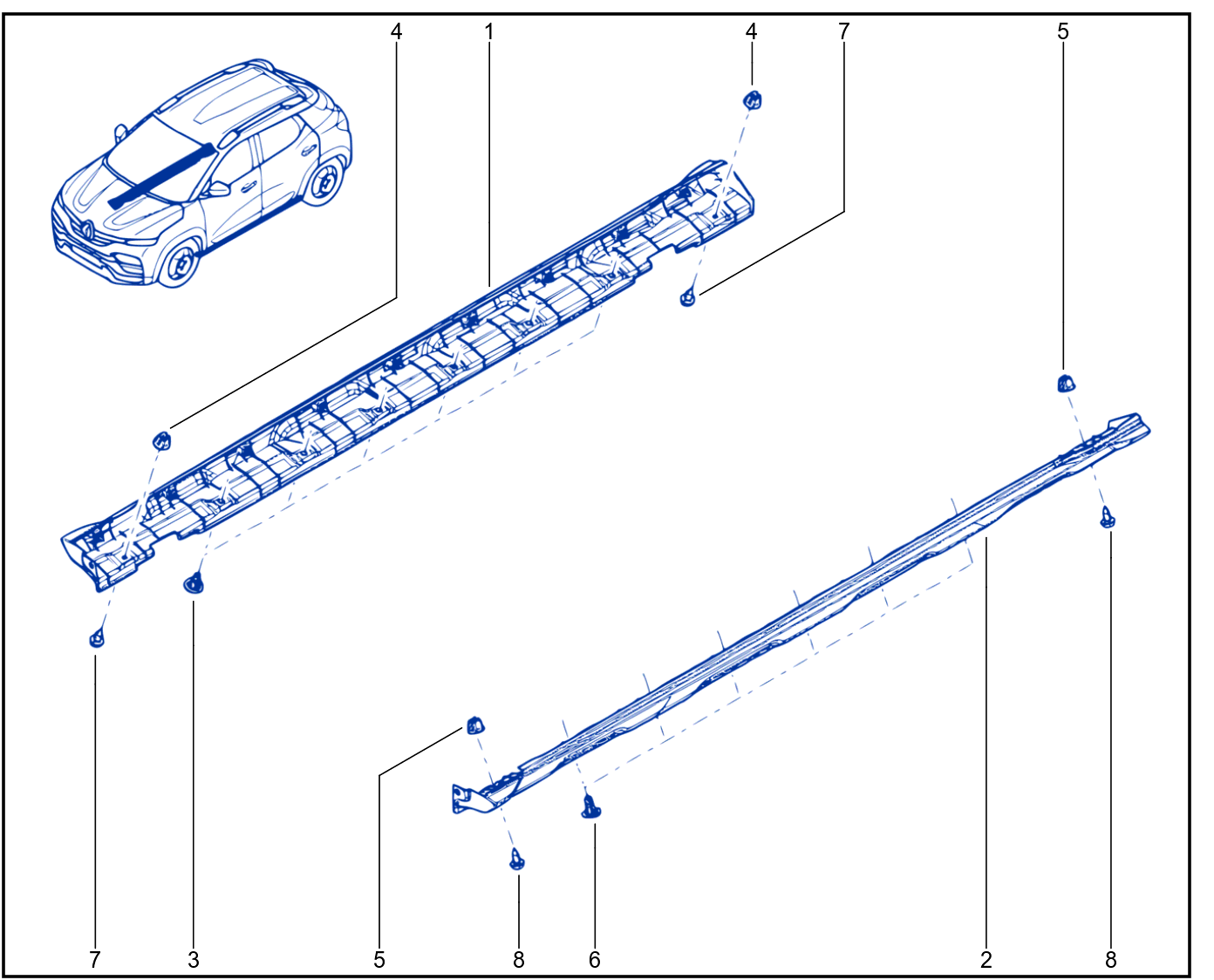 Aerodynamic Component - Side Step - 01101634