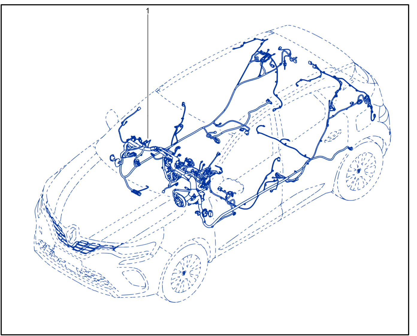 Wiring - Passenger Compartment Components - 01101712