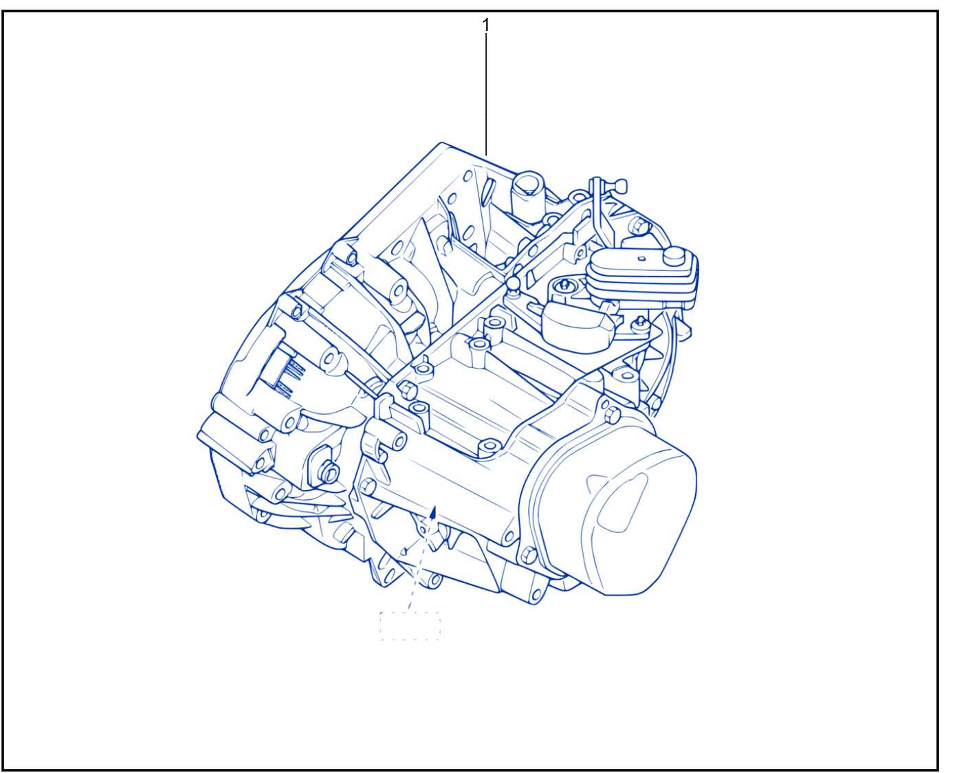 Assembled Gearbox - 01101798