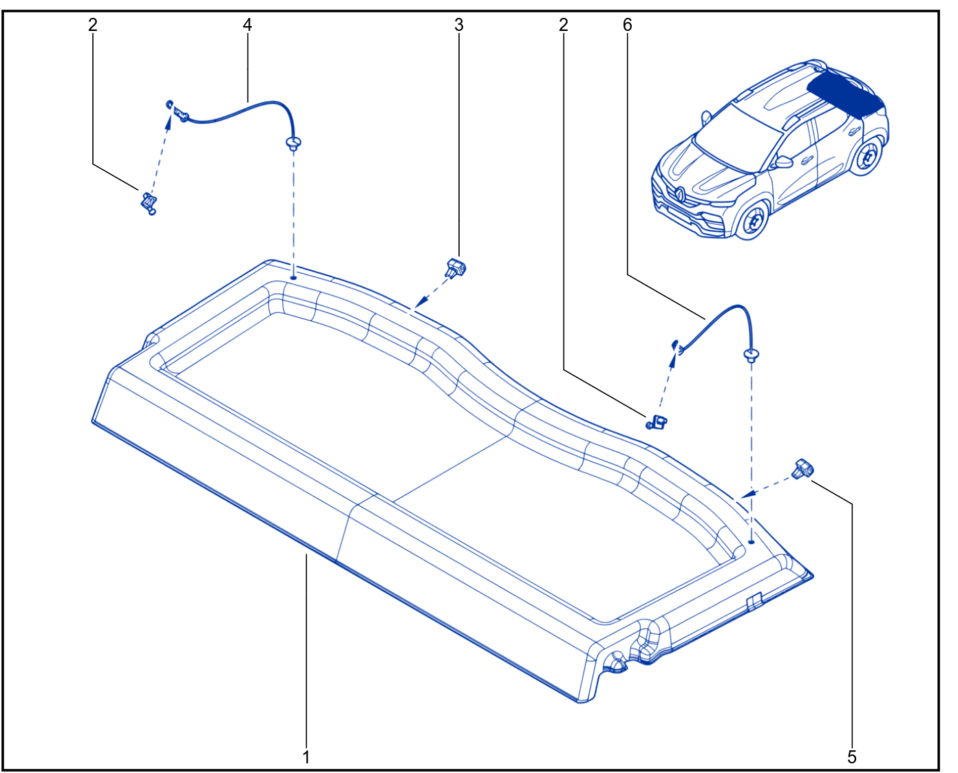 Body Side Trim - 01101938