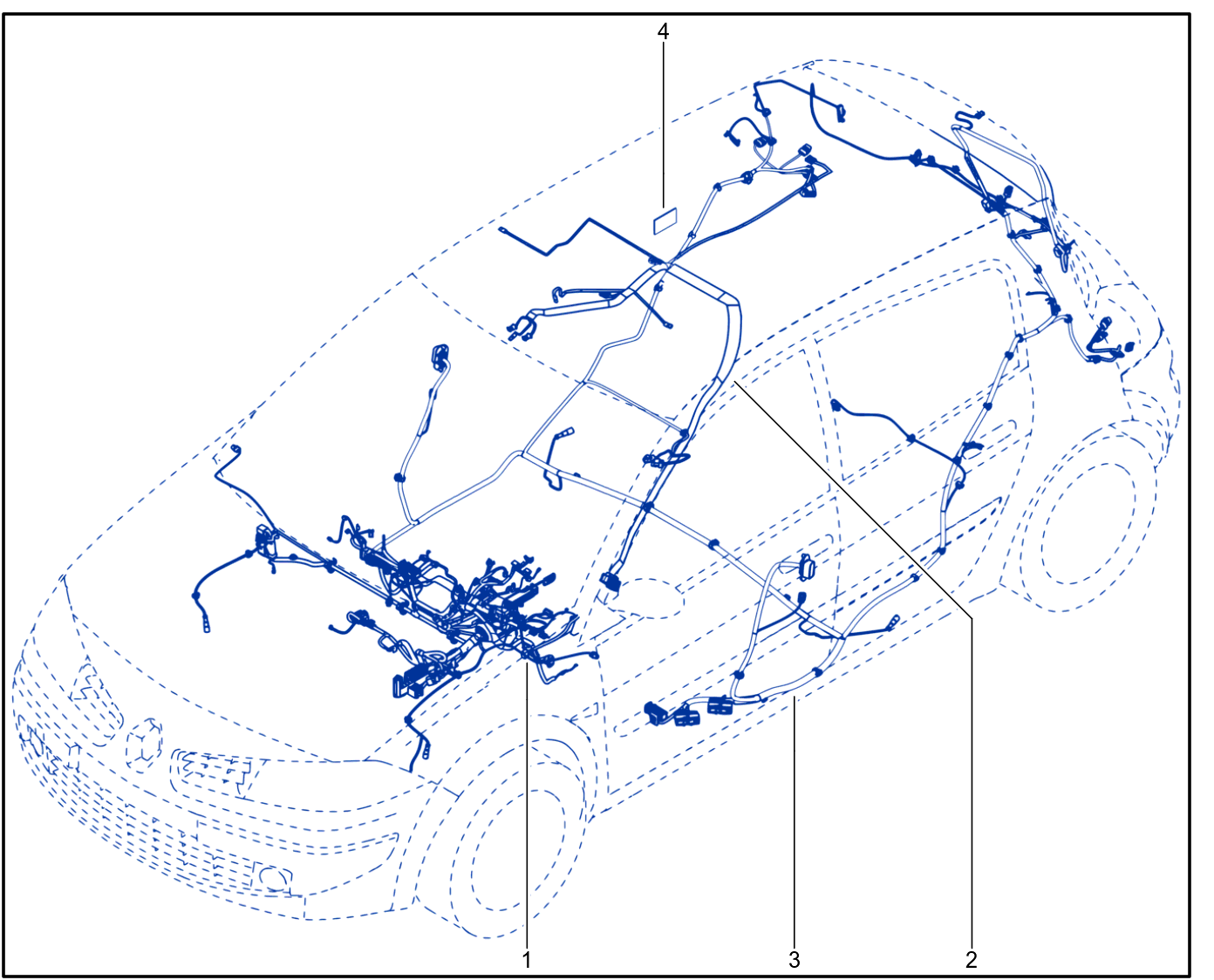 Wiring - Passenger Compartment Components - 01101978