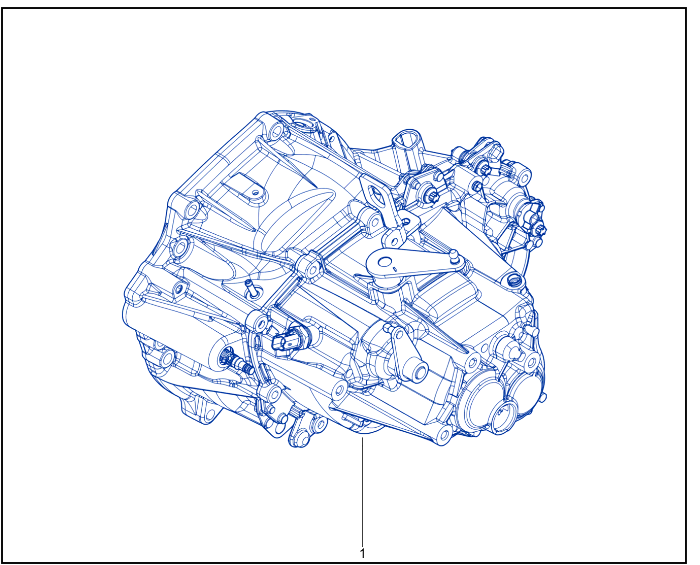 Assembled Gearbox - 01101992