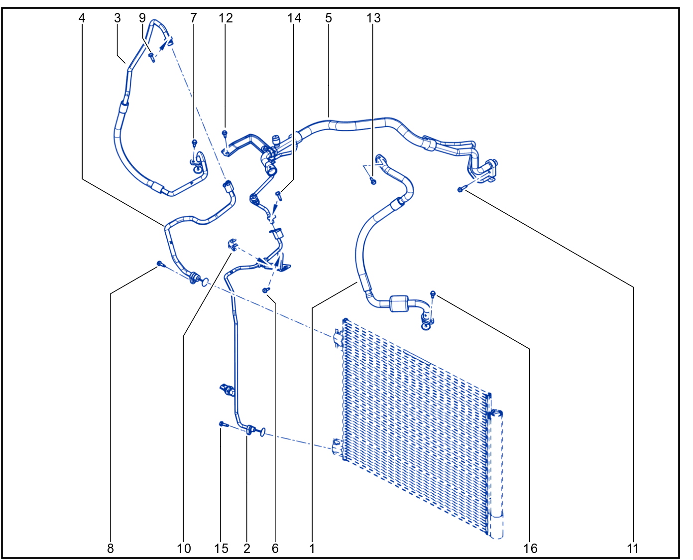 Main Air Conditioning Circuit - 01102155