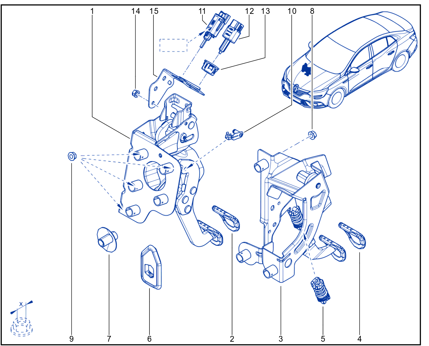 Pedal Assembly - 01102182