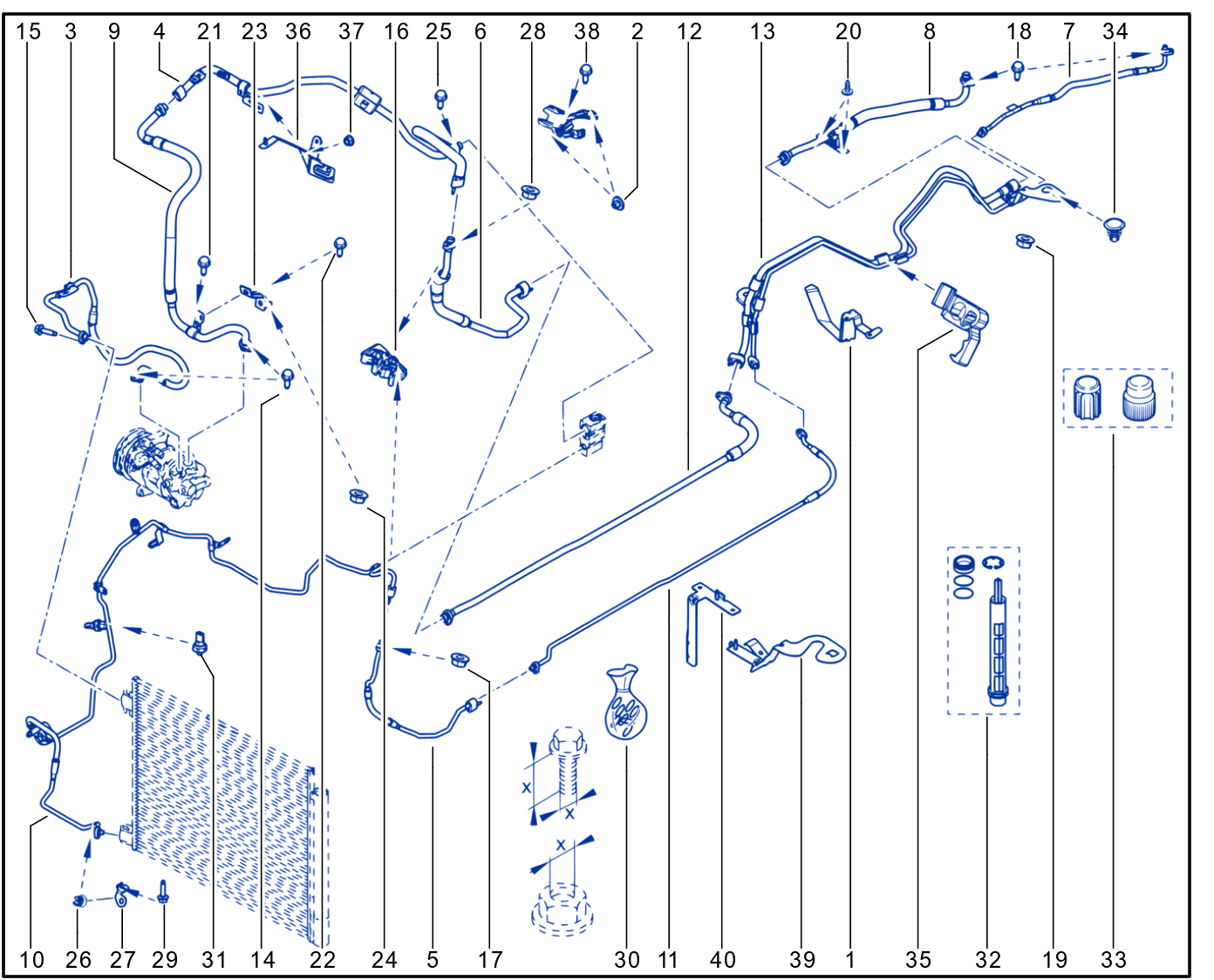 Main Air Conditioning Circuit - 01102183