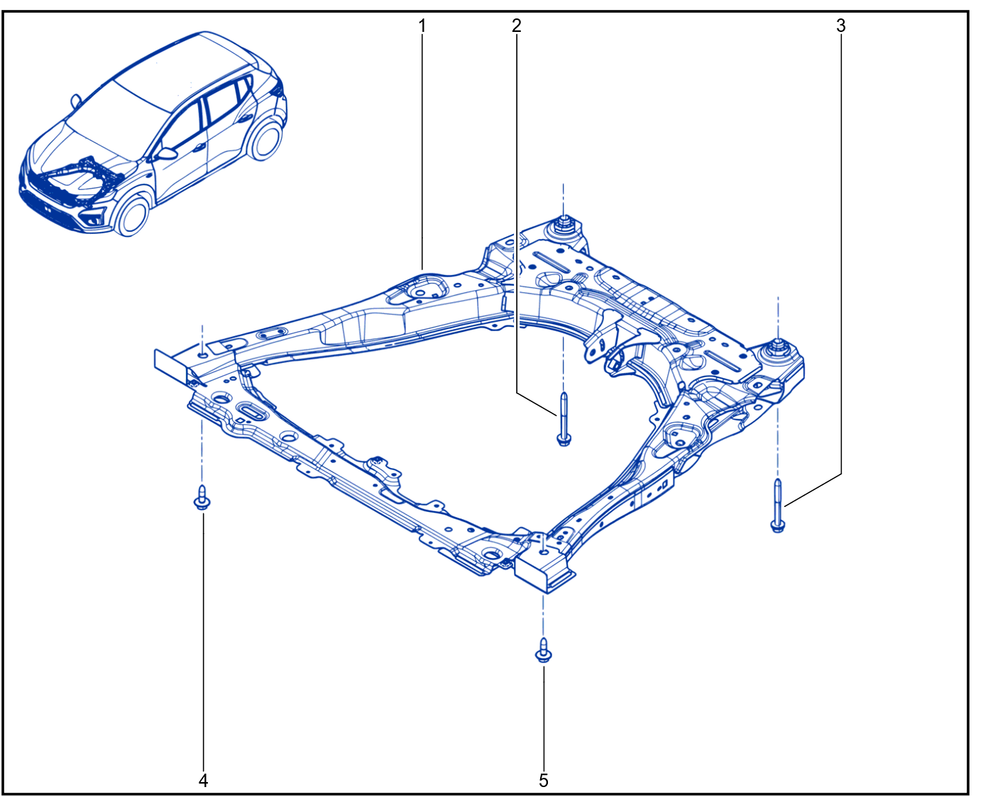 Front Axle Component - 01102206