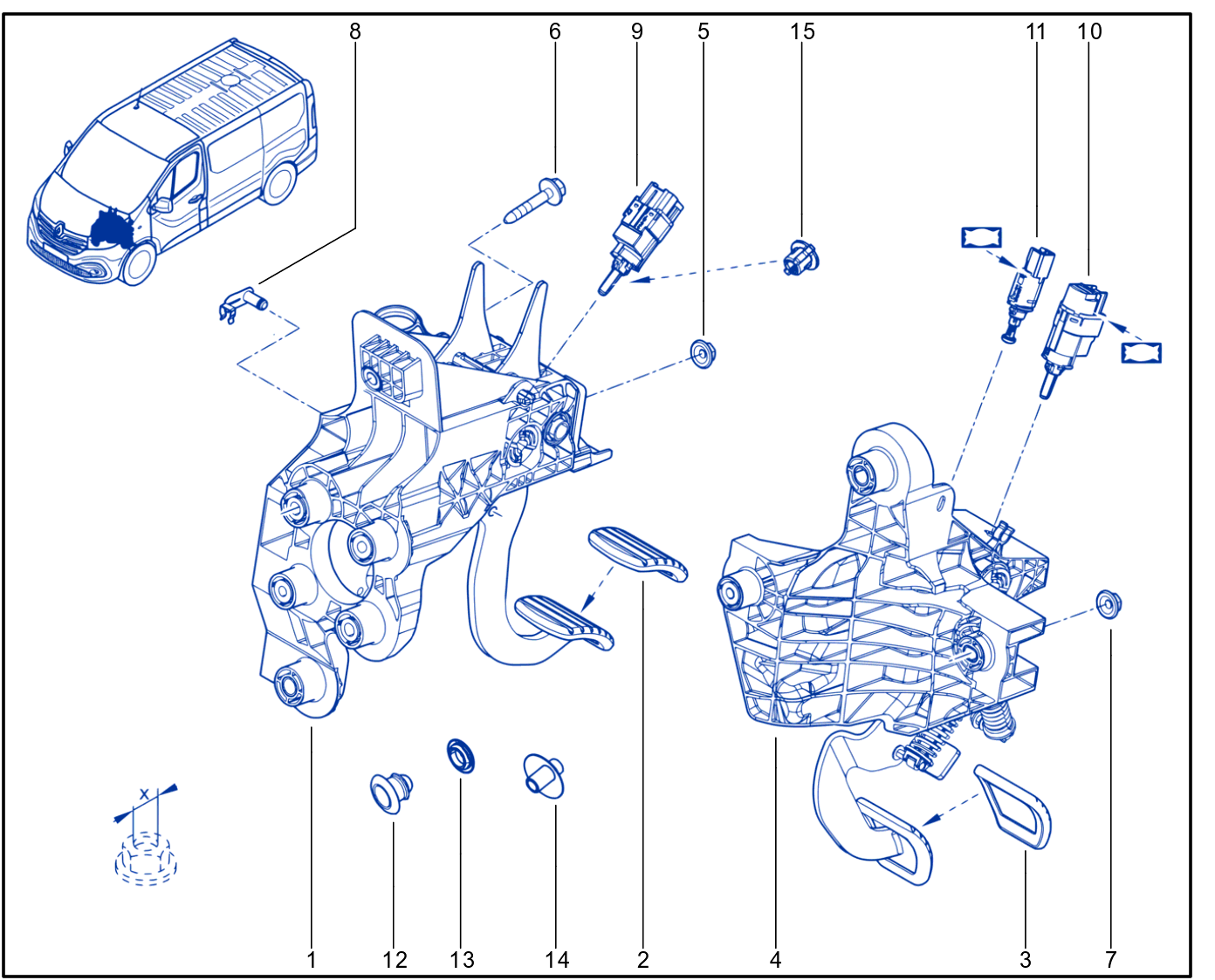 Pedal Assembly - 01102285