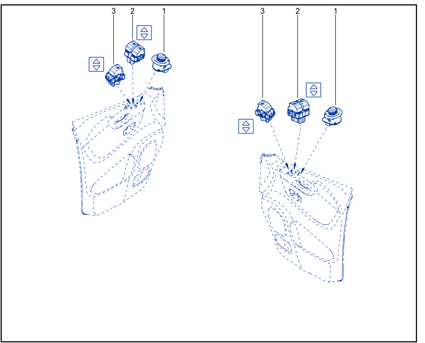 Control On Side Opening Elements - 01102322