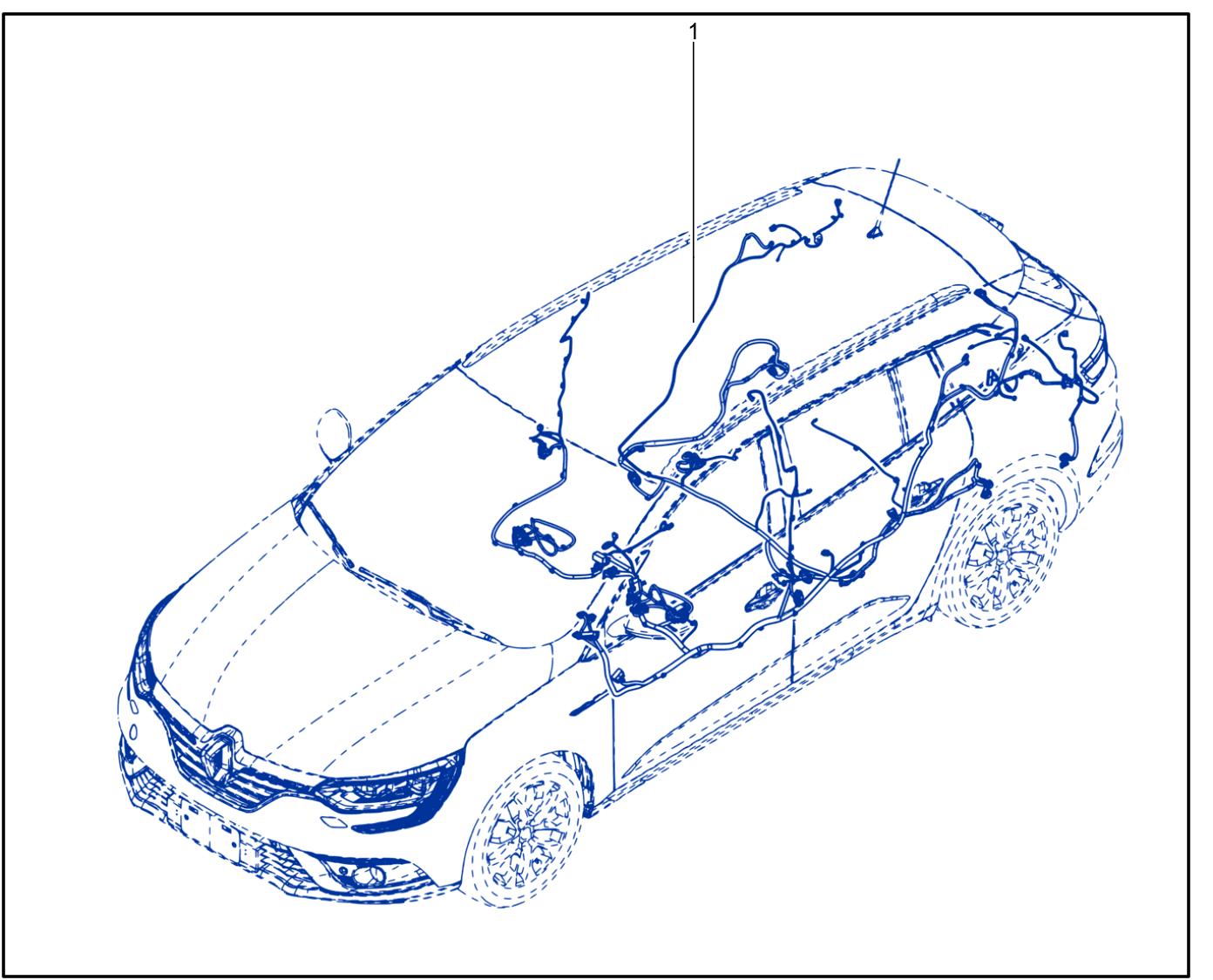 Wiring - Passenger Compartment Components - 01102369