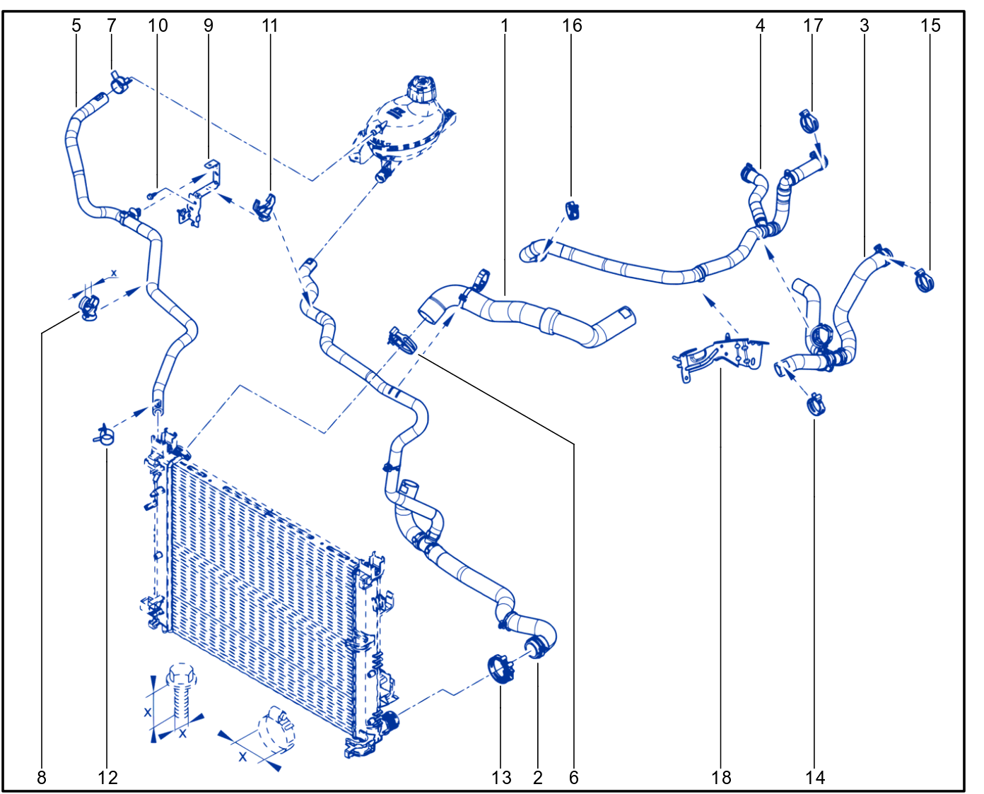 Coolant Circuit - 01102449