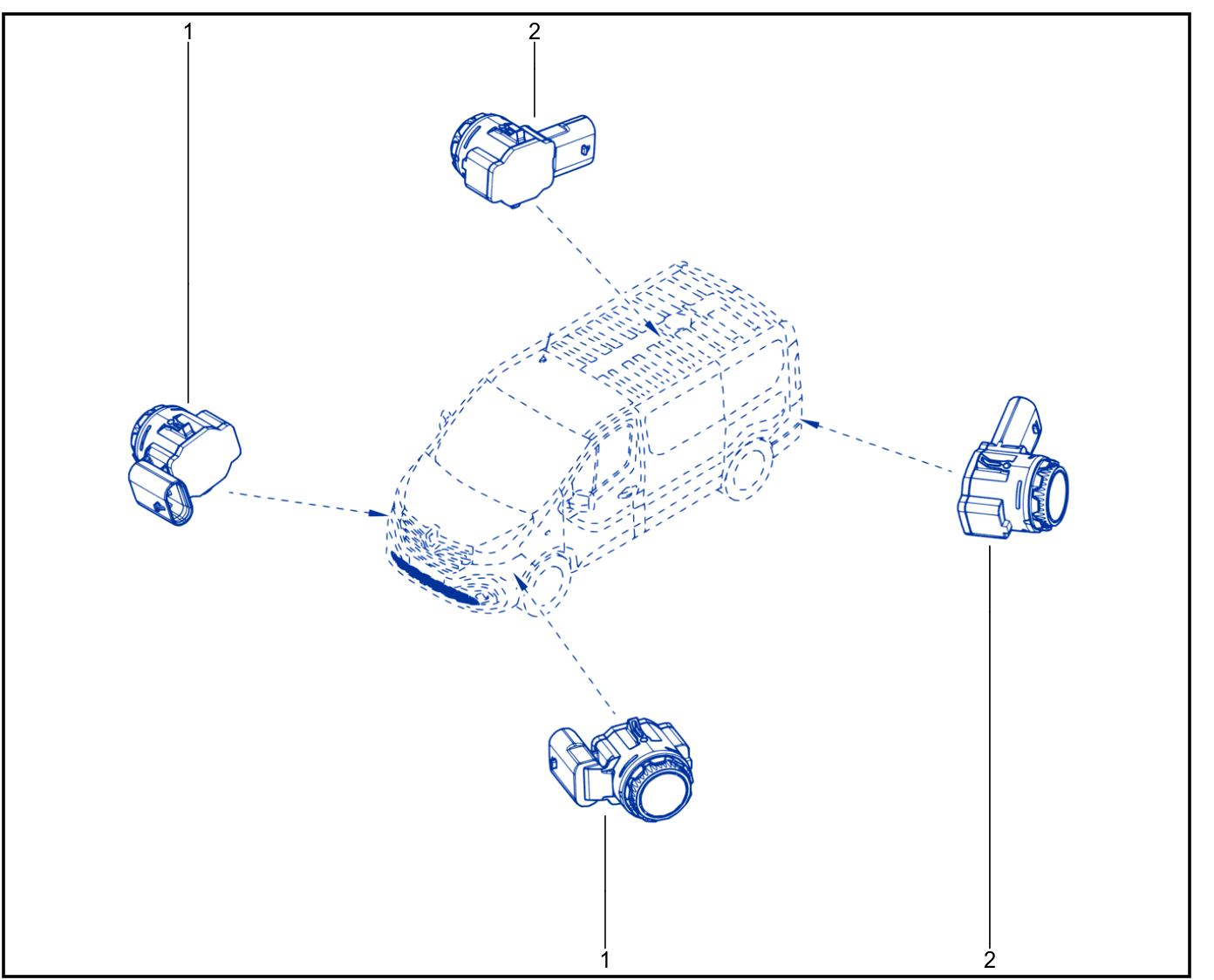 Parking Distance Control - 01102640