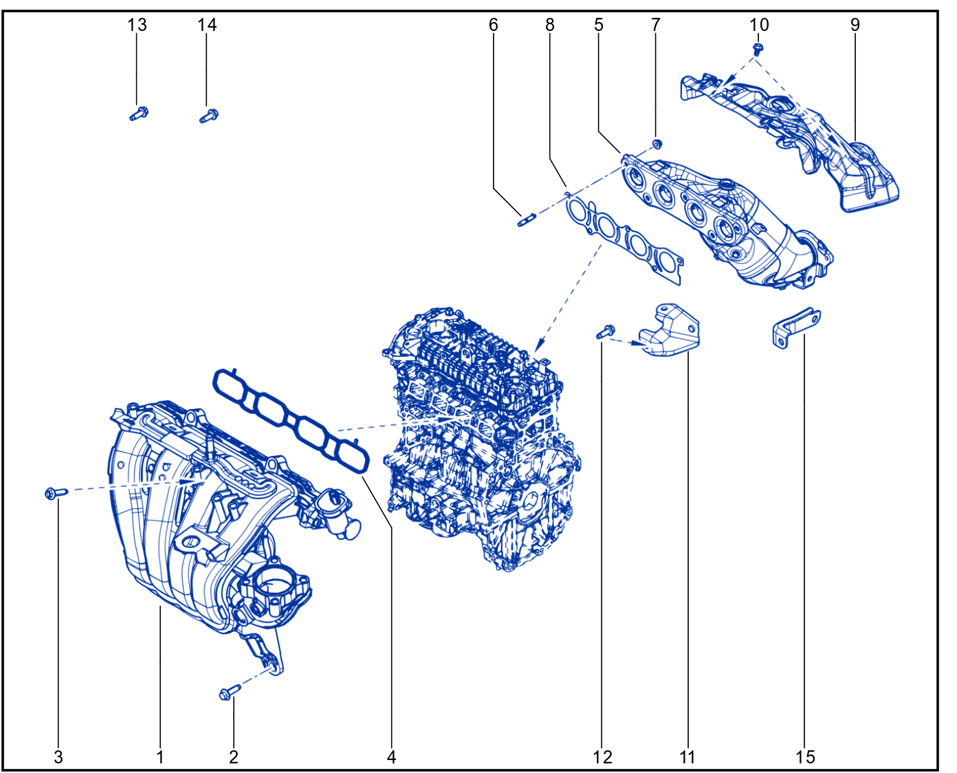 Exhaust Manifold - 01102800