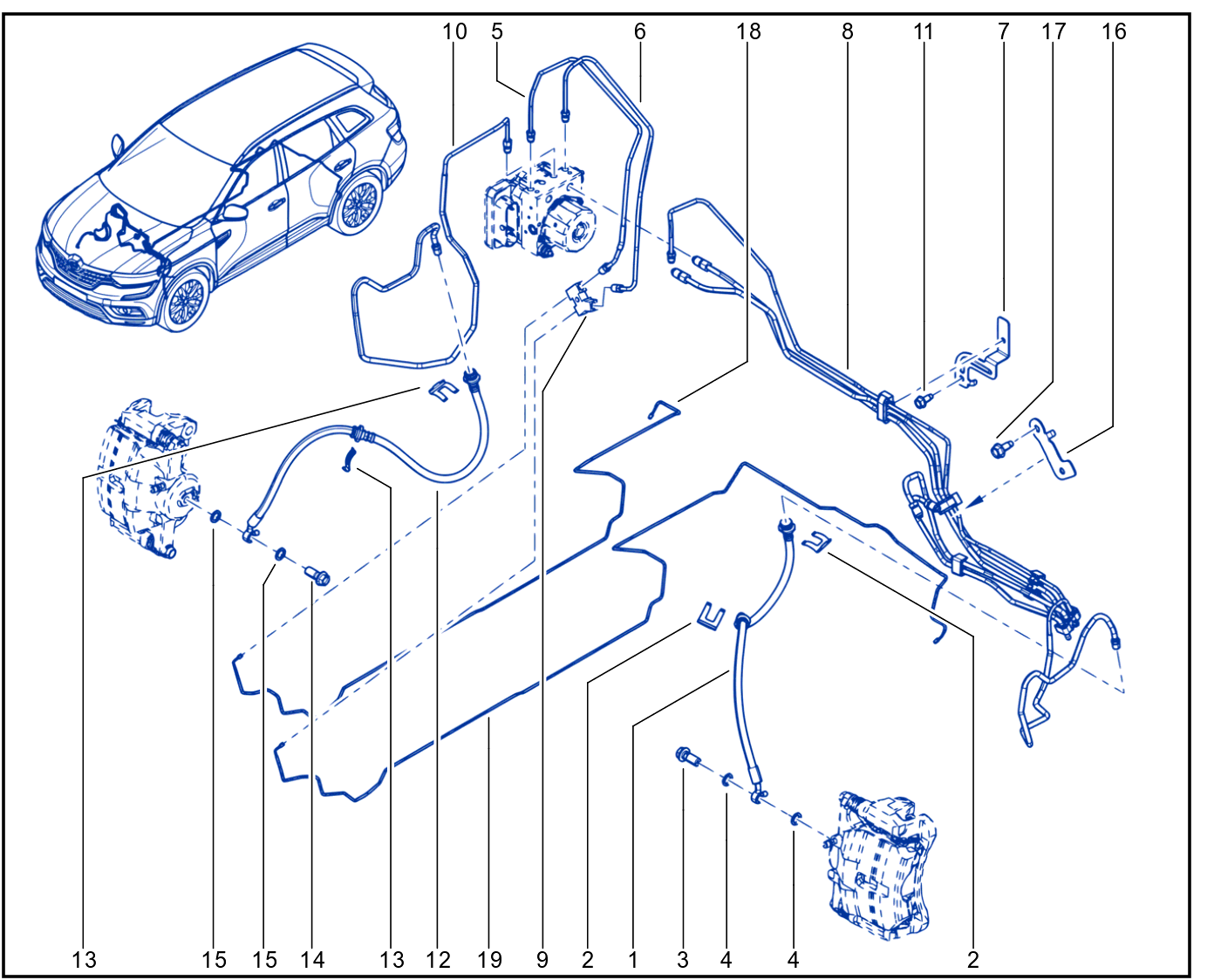 Brake Circuit - 01102811