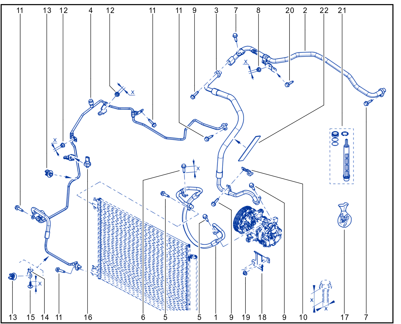Main Air Conditioning Circuit - 01102954
