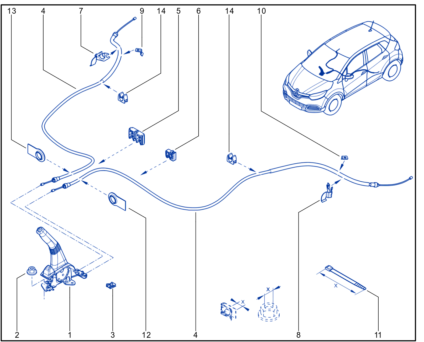 Parking Brake - 01102967