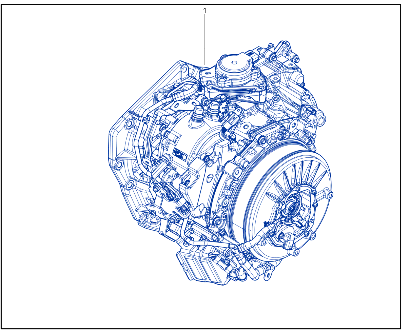 Assembled Gearbox - 01102988